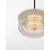 Pendul LED Nova Luce Keros, 6W, 3000K, alb-auriu patinat
