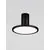 Lustra LED Nova Luce Ekei, 14W, 3000K, negru, reglabil