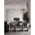 Pendul LED Nova Luce Keros, 18W, 3000K, alb-auriu patinat