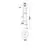 Pendul LED Nova Luce Morfi, 25W, 3000K, auriu-negru, dimabil, Triac