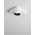Plafoniera LED Nova Luce Kedros, 9W, 3000K, alb-negru