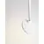 Lustra LED Nova Luce Ekei, 14W, 3000K, alb, H21, reglabil