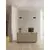 Pendul LED Nova Luce Afi, 24W, 3000K, alb-negru, dimabil, senzor de miscare
