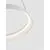 Pendul LED Nova Luce Ormi, 38W, 2700-3000K, alb, dimabil, Triac