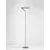 Lampadar LED Nova Luce Tilia, 26W, 3000K, nichel, dimabil