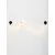 Aplica LED Nova Luce Ilane, 14W, 3000K, alb-negru 