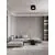 Plafoniera LED Nova Luce Atil, 35W, 3000K, negru