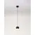 Pendul LED Nova Luce Conga, 13W, 3000K, negru