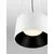 Pendul LED Nova Luce Atil, 24W, 3000K, alb-negru