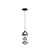 Pendul LED Nova Luce Bally, 20W, 3000K, fumuriu-negru, dimabil, Triac