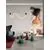 Aplica LED Nova Luce Ilane, 14W, 3000K, alb-negru 