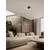 Lustra LED Nova Luce Antama, 26W, 3200K, auriu-negru, dimabil, Triac