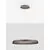 Pendul LED Nova Luce Ormi, 52W, 2700-3000K, D60 cm, champaign brown, dimabil Triac