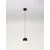 Pendul LED Nova Luce Conga, 13W, 3000K, negru