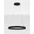 Pendul LED Nova Luce Ormi, 52W, 2700-3000K, negru, dimabil, Triac