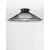 Plafoniera LED Nova Luce Brume, 15W, 3000K, alb-negru