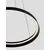 Pendul LED Nova Luce Ormi, 52W, 2700-3000K, negru, dimabil, Triac