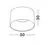Plafoniera LED Nova Luce Atil, 35W, 3000K, negru