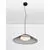 Pendul LED Nova Luce Brume, 21W, 3000K, alb-negru