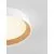 Plafoniera LED Nova Luce Sigi, 40W, 3000K, alb-lemn natur, dimabil