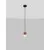 Pendul Nova Luce Zero, 1xG9, rosu nisipiu, 9577019
