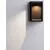 Aplica LED Nova Luce Prive, 14W, 3000K, negru nisipiu, IP65