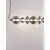 Pendul LED Nova Luce Bally, 40W, 3000K, liniar, fumuriu-negru, dimabil, Triac