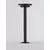 Stalp mic LED Nova Luce Nitro, 12W, 3000K, H437, negru nisipiu, IP65, 9030750