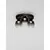 Plafoniera LED Nova Luce Kita, 16W, 3000K, fumuriu-negru, dimabil, Triac
