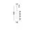 Pendul Nova Luce Clio, 1xE14, H 2.15 ml, multicolor 2