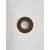 Aplica LED Nova Luce Esti, 17W, 3000K, maro-nichel satinat 