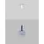 Pendul LED Nova Luce Nostos, 6W, 3000K, alb-albastru-auriu, 9009101