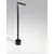 Stalp mic LED Nova Luce Pipe, 5W, 3000K, 15x110x655mm, negru nisipiu, IP65, 9060263