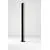 Stalp mediu LED Nova Luce Sasso, 22W, 3000K, 150x95x1200mm, negru nisipiu, IP54, 9030855