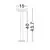 Stalp mic LED Nova Luce Nitro, 12W, 3000K, H437, negru nisipiu, IP65, 9030750