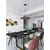 Pendul LED Nova Luce Polifemo, 17W, 3000K, fumuriu-negru 