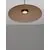 Pendul LED Nova Luce Polifemo, 17W, 3000K, fumuriu-negru 