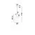 Pendul LED Nova Luce Nostos, 6W, 3000K, alb-albastru-auriu, 9009102