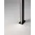 Stalp mediu LED Nova Luce Sasso, 22W, 3000K, 150x95x1200mm, negru nisipiu, IP54, 9030855