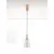 Pendul LED Nova Luce Imatia, 7W, 3000K, alama-fumuriu, 9236392