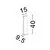 Stalp mic LED Nova Luce Sasso, 9W, 3000K, 150x95x400mm, negru nisipiu, IP54, 9030854