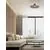 Lustra LED Nova Luce Polifemo, 17W, 3000K, fumuriu-negru 