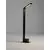 Stalp mic LED Nova Luce Vel, 7W, 3000K, 95x610mm, negru nisipiu, , 9030723