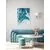 Aplica Nova Luce Clio, 1xE14, alb-albastru