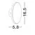 Aplica LED Nova Luce Tower, 8W, 3000K, negru nisipiu, IP65