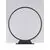 Stalp mic LED Nova Luce Metro, 6W, 3000K, H440, negru nisipiu, IP65, 9030717