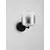 Aplica LED Nova Luce Aelia, 3W, 3000K, fumuriu-negru 