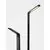 Stalp mic LED Nova Luce Vel, 7W, 3000K, 95x610mm, negru nisipiu, , 9030723