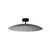 Lustra LED Nova Luce Polifemo, 17W, 3000K, fumuriu-negru 