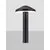 Stalp mic LED Nova Luce Nemo, 5W, 3000K, H200, negru nisipiu, IP65, 9030861